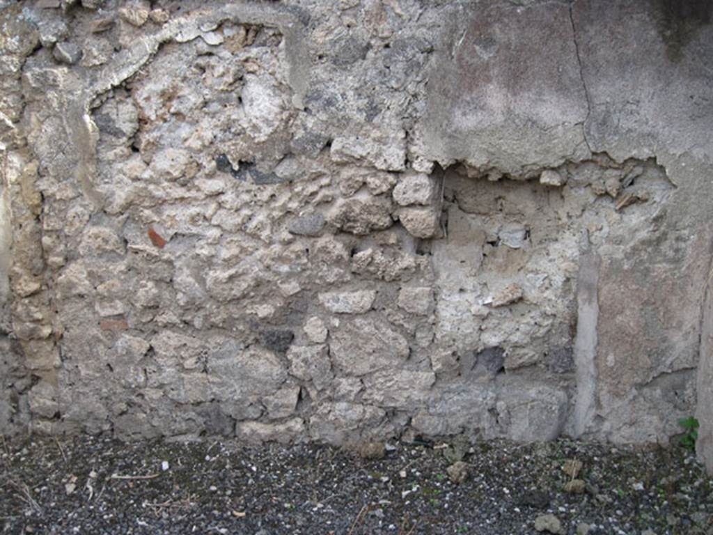 I.3.1 Pompeii. September 2010. East wall of small room. Photo courtesy of Drew Baker.