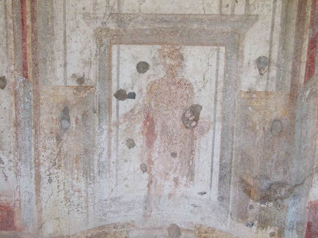 I.3.25 Pompeii. December 2006. South wall. Detail of wall painting of Hesperos.