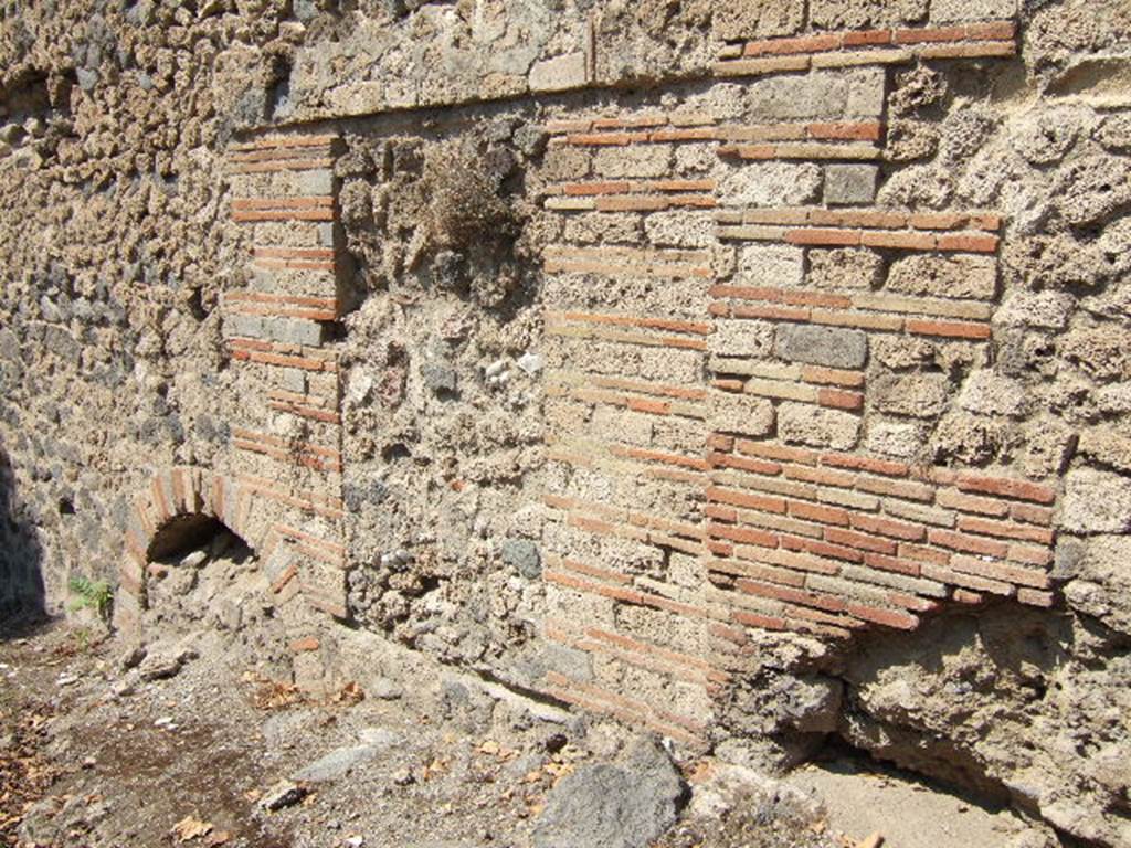 I.3.31 Pompeii.  September 2005. Blocked entrance to rear of I.3.31