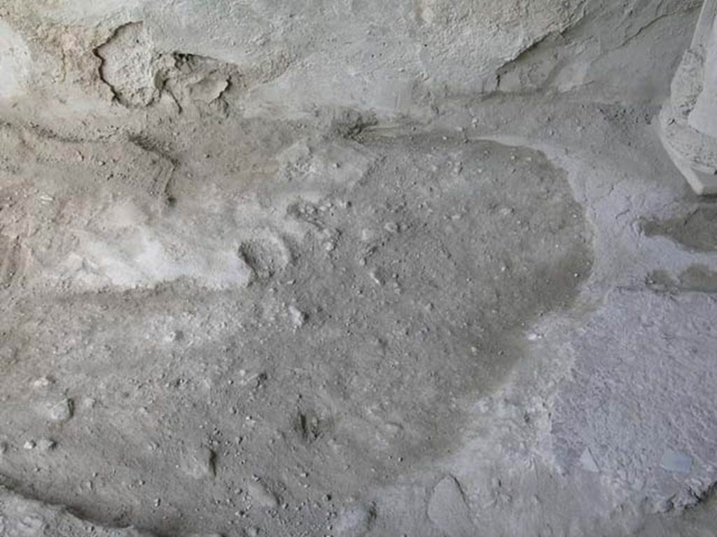 I.6.7 Pompeii. June 2005. Detail of flooring near south-east corner of vestibule. Photo courtesy of Nicolas Monteix.