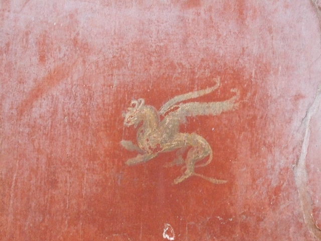 I.6.7 Pompeii. December 2006. Detail of painting in Atrium.