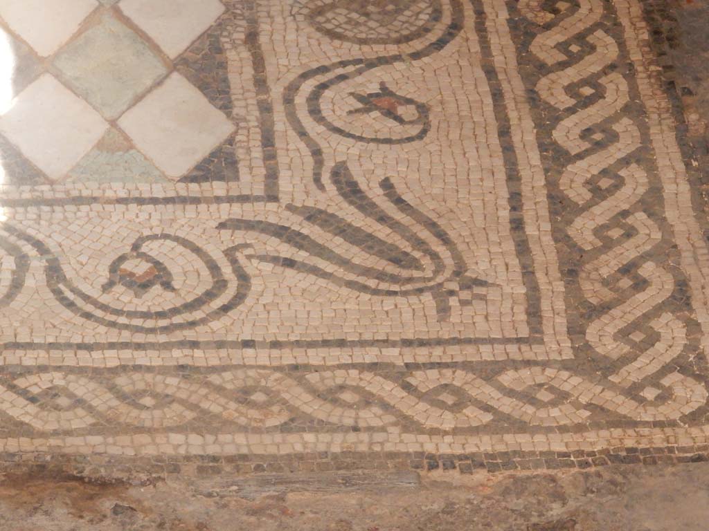 I.6.15 Pompeii. March 2019. Room 6, detail of flooring in tablinum.
Foto Annette Haug, ERC Grant 681269 DCOR

