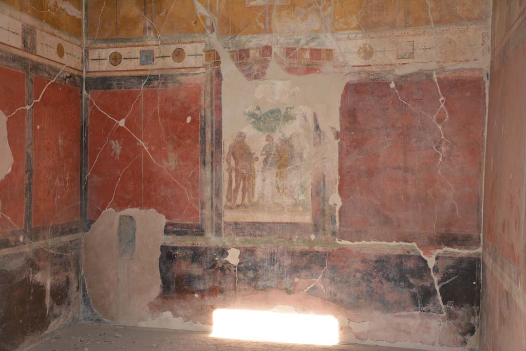 I.7.7 Pompeii. October 2019. Looking towards north wall of triclinium
Foto Annette Haug, ERC Grant 681269 DCOR.
