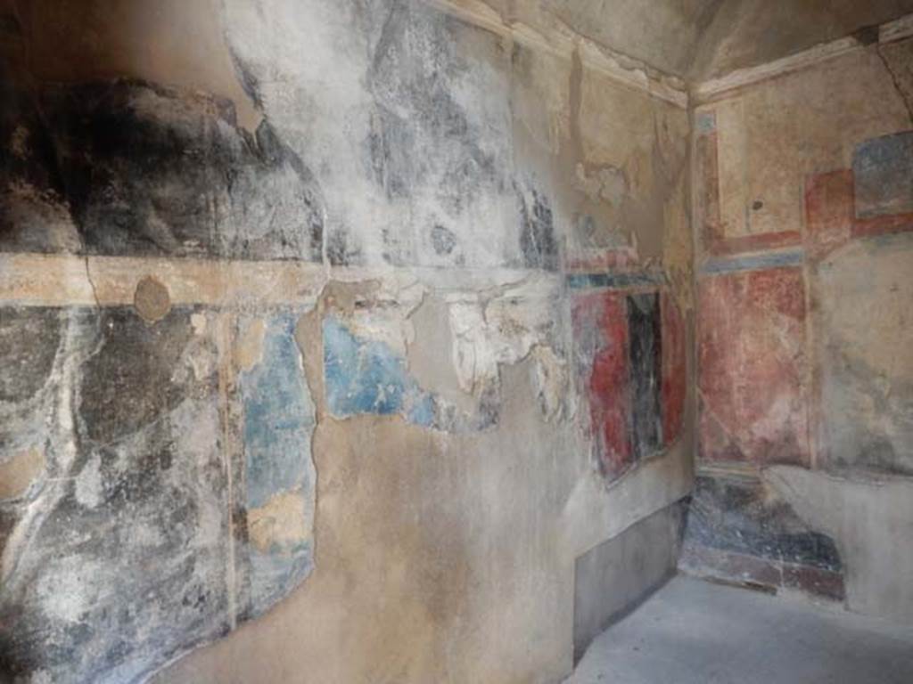 I.7.19 Pompeii. May 2017. North wall of cubiculum. Photo courtesy of Buzz Ferebee.
