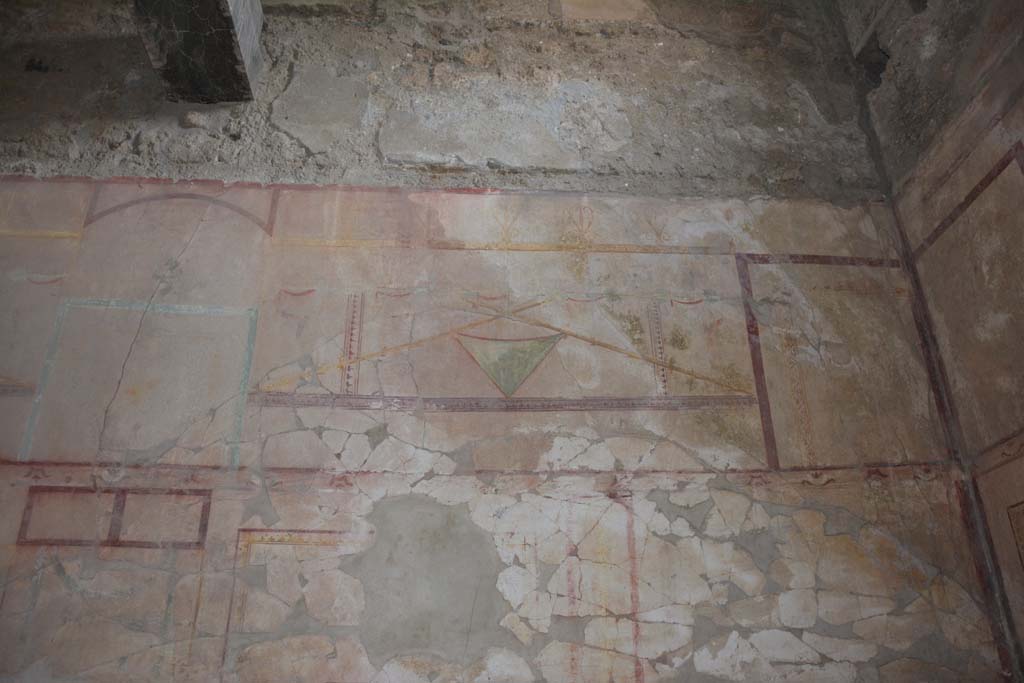 I.8.17 Pompeii. March 2019. Room 14, upper south wall at west end.
Foto Annette Haug, ERC Grant 681269 DCOR.
