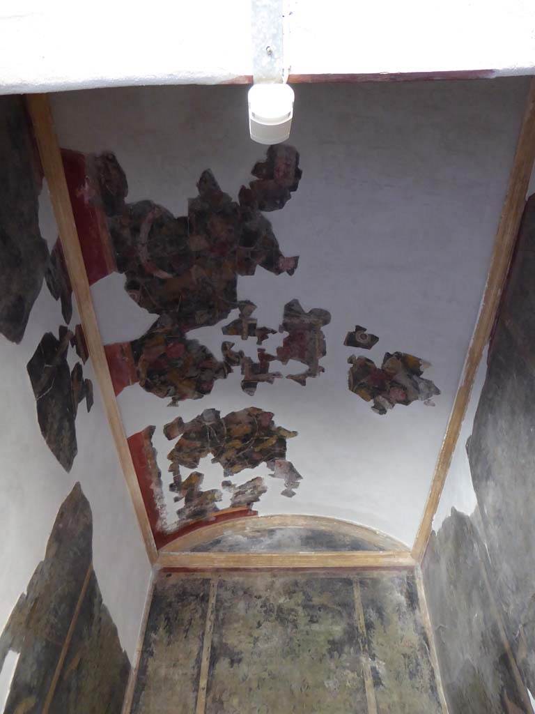 I.9.5 Pompeii. September 2017.  Room 11, looking east along ceiling.
Foto Annette Haug, ERC Grant 681269 DÉCOR.
