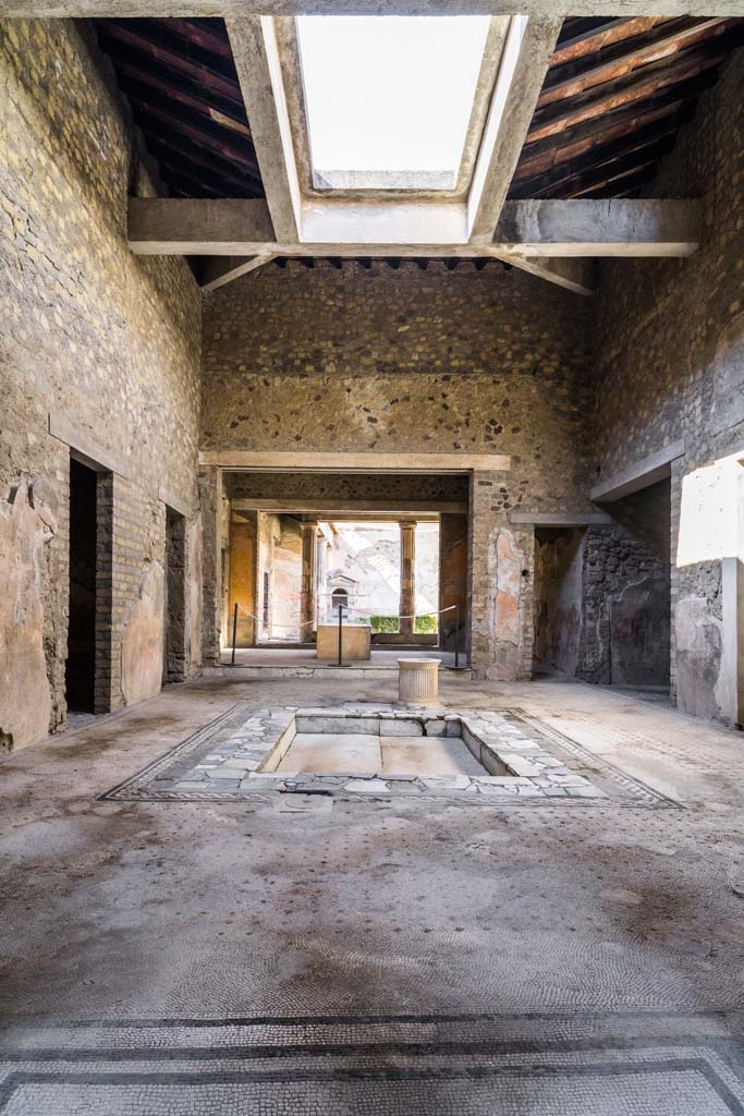 VI.8.3/5 Pompeii. April 2022. Looking north across atrium. Photo courtesy of Johannes Eber.