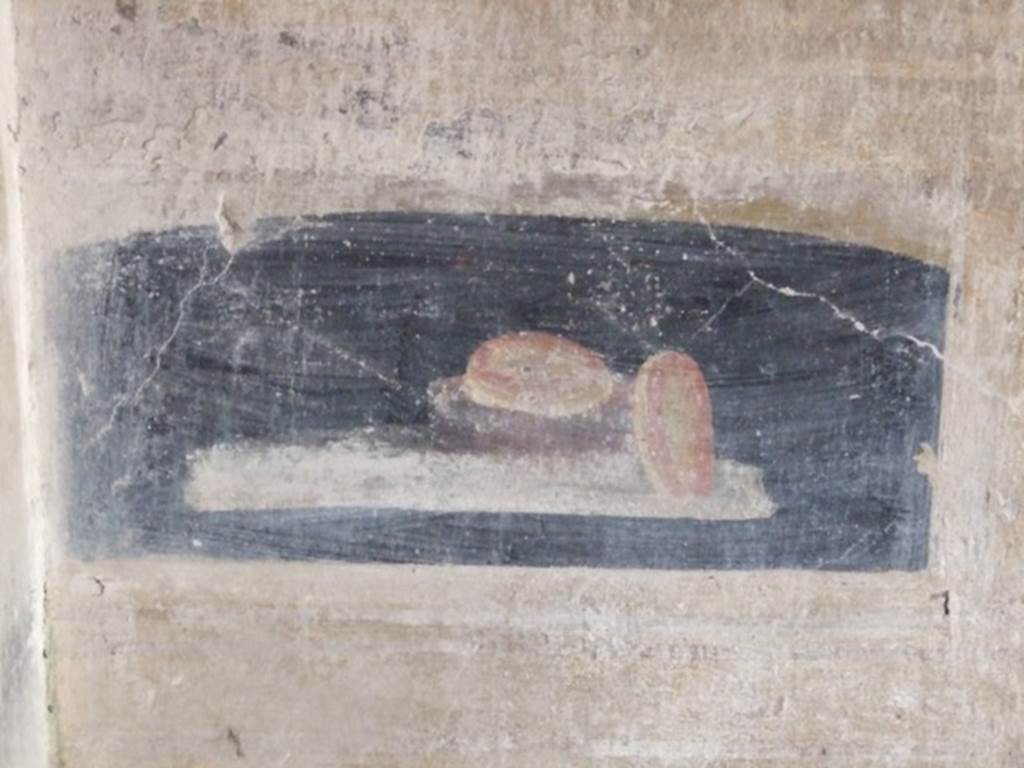 VI.9.2 Pompeii. December 2007. Room 27, painting from dado at north end of east wall.