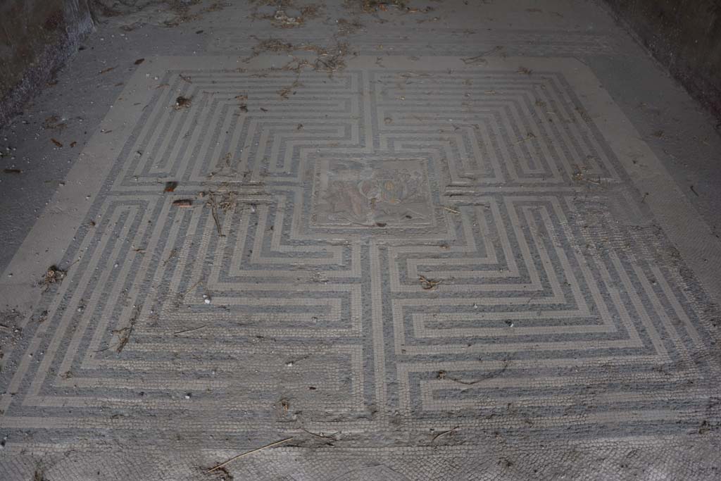 VI.11.10 Pompeii. October 2017. Room 42, looking north across labyrinth mosaic flooring.
Foto Annette Haug, ERC Grant 681269 DCOR
