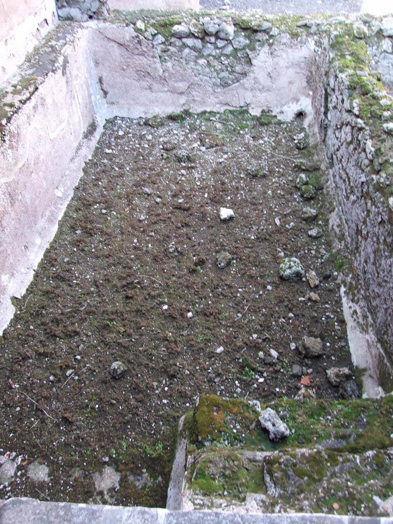 VI.14.22 Pompeii. December 2007. Room 12, looking north into the west rinsing basin.