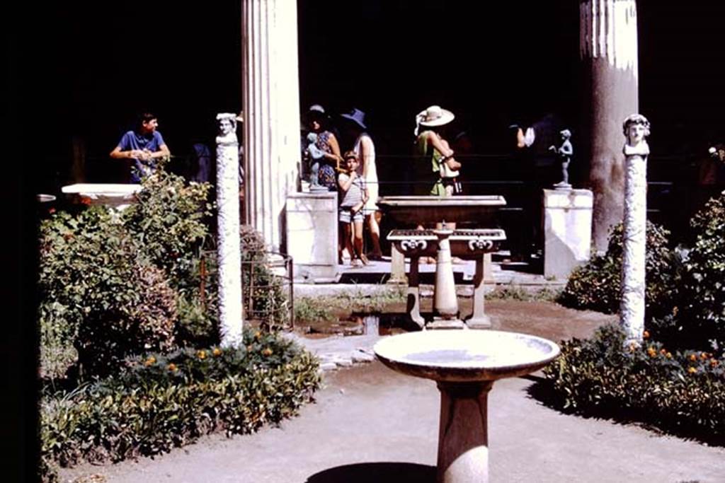 VI.15.1 Pompeii, 1968.  North side of peristyle. Photo by Stanley A. Jashemski.
Source: The Wilhelmina and Stanley A. Jashemski archive in the University of Maryland Library, Special Collections (See collection page) and made available under the Creative Commons Attribution-Non Commercial License v.4. See Licence and use details.
J68f0690
