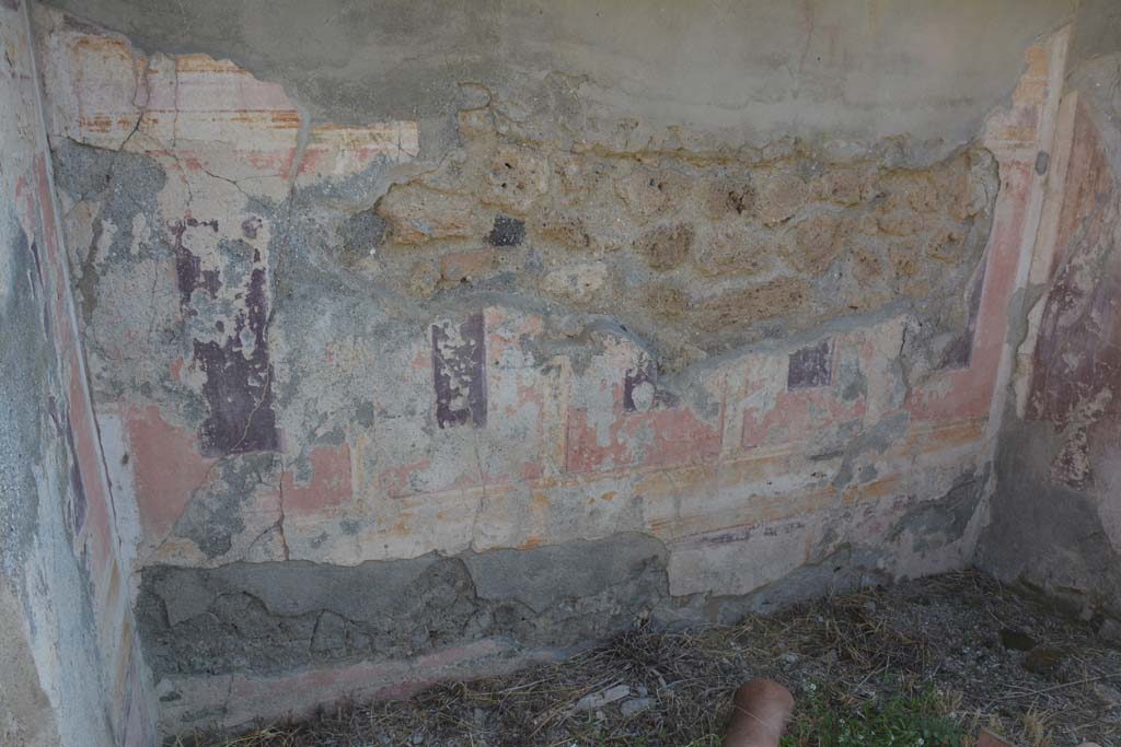VI 15 5 Pompeii. October 2019. Cubiculum 14, detail from east wall.
Foto Annette Haug, ERC Grant 681269 DÉCOR.

