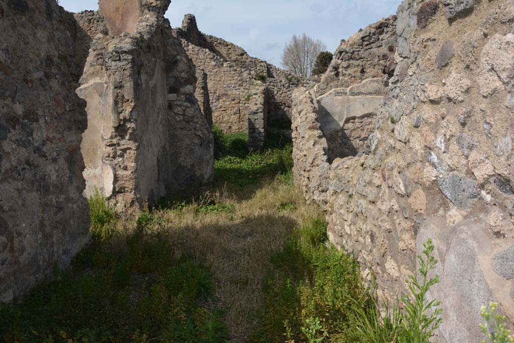 VI.15.5 Pompeii. March 2019. Room 15, corridor leading north.
Foto Annette Haug, ERC Grant 681269 DÉCOR.

