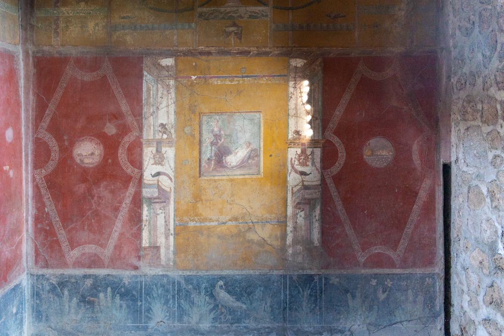 VI.16.15 Pompeii. January 2024. Room F, looking towards east wall. Photo courtesy of Johannes Eber.