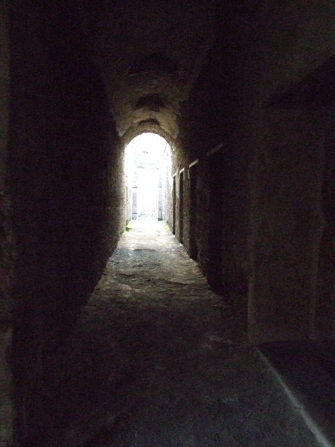 VII.1.8 Pompeii. May 2012. Looking towards north wall of Latrine O. Photo courtesy of Buzz Ferebee.