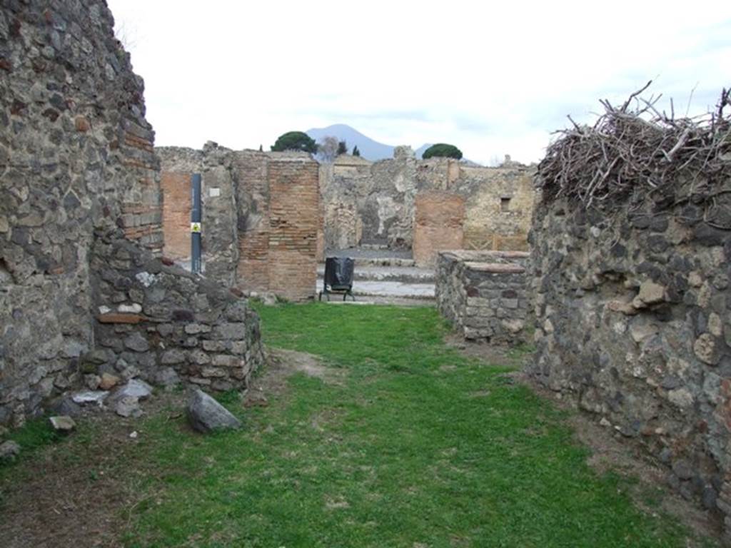 VII.3.1 Pompeii.  December 2007.  Looking north from rear towards entrance.