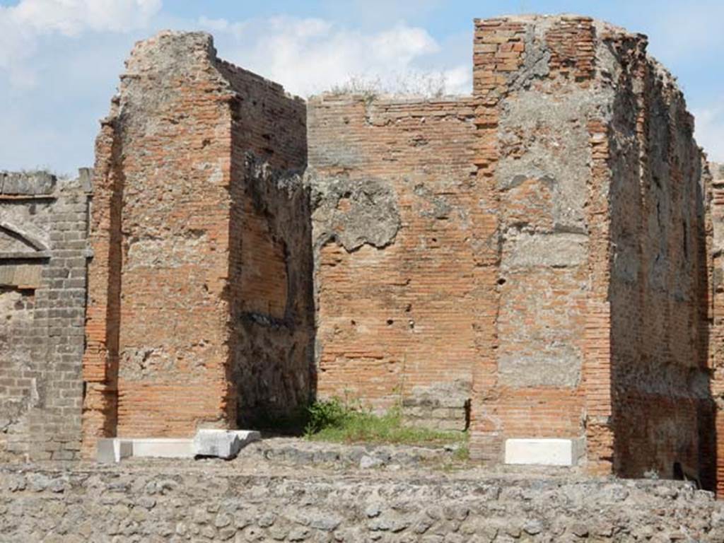 VII.9.2 Pompeii, May 2018. Cella in centre of east wall. Photo courtesy of Buzz Ferebee.


