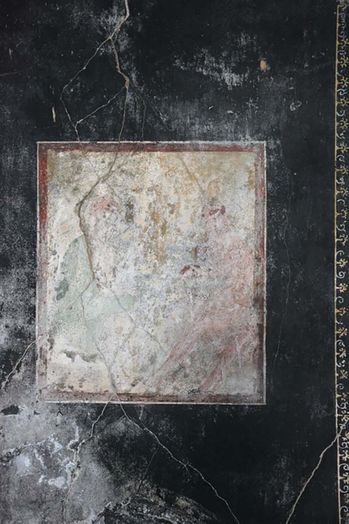 VII.16.22 Pompeii. October 2018. Room 58, central wall painting from east wall.
Foto Annette Haug, ERC Grant 681269 DCOR.
