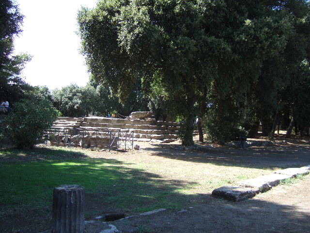 VIII.7.31 Pompeii. September 2005. Doric Temple. Steps on east side.