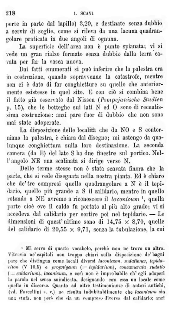 Bullettino dell’Instituto di Corrispondenza Archeologica (DAIR), 1877, p.218.