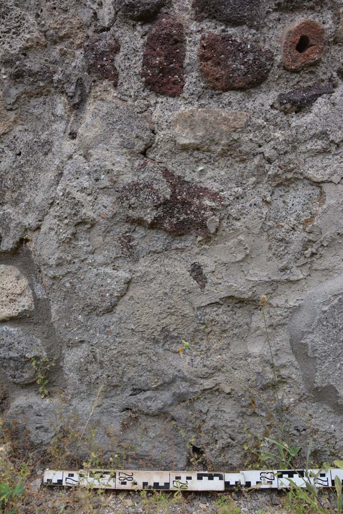 IX.5.8 Pompeii. May 2017. Detail from lower east wall at north end.
Foto Christian Beck, ERC Grant 681269 DCOR.

