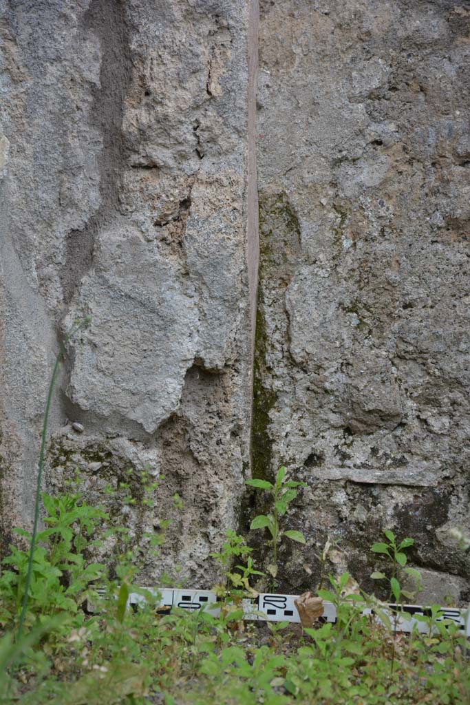 IX.5.8 Pompeii. May 2017. Detail of south wall in south-east corner.
Foto Christian Beck, ERC Grant 681269 DCOR.
