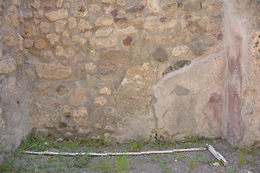 IX.5.9 Pompeii. July 2017. Room “a”, east side of entrance corridor, with remaining painted decoration. 
Foto Annette Haug, ERC Grant 681269 DÉCOR
