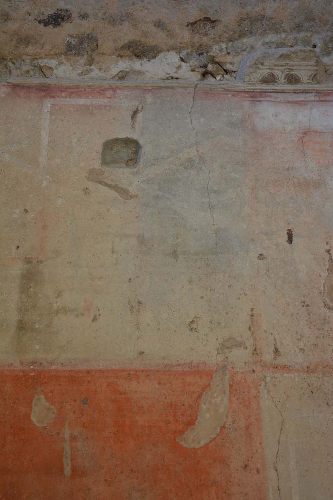 IX.5.11 Pompeii. May 2017. Room f, upper north wall above central panel.
Foto Christian Beck, ERC Grant 681269 DCOR.

