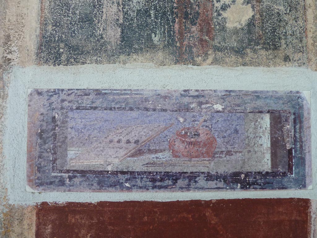 Stabiae, Villa Arianna, September 2015. Room 42, panel from west end of south wall.