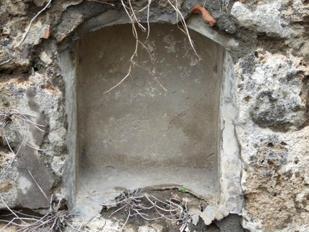 VII.11.14 Pompeii.  March 2009. Garden “C”, Lower Niche.