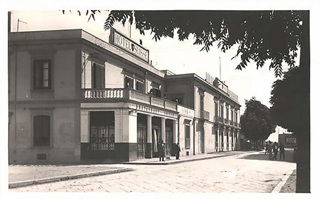 H.1a. Grand Hotel Suisse, Pompeii. 1931.