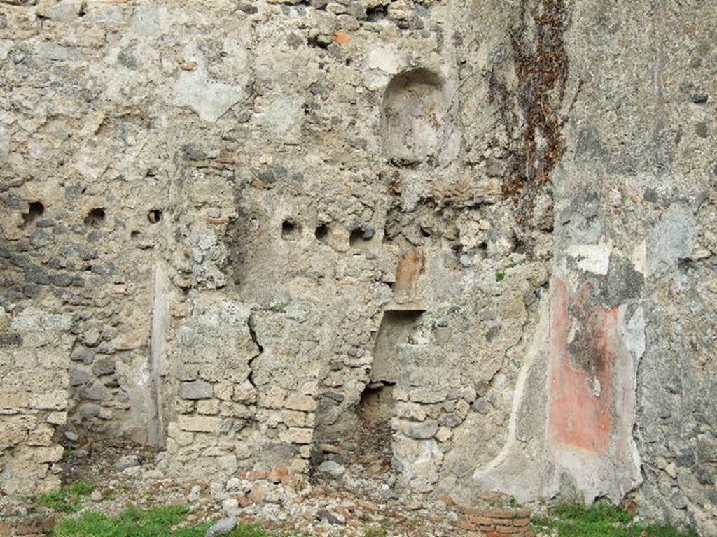 I.2.6 Pompeii. December 2006. Small room/storeroom on left, and kitchen area with latrine on right.