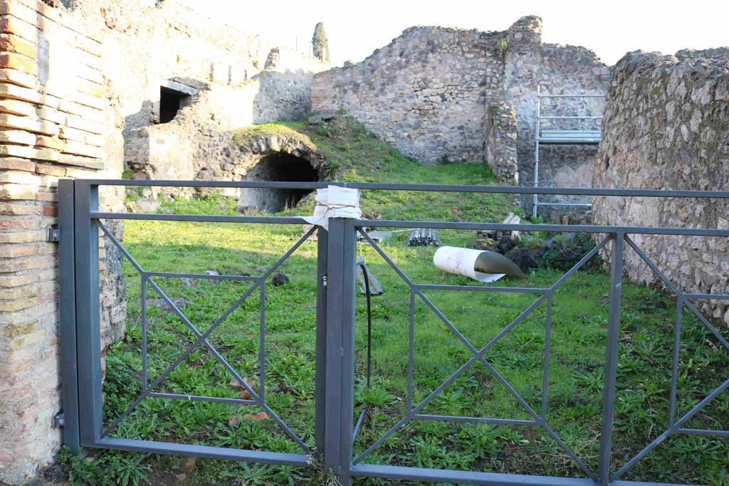 I.2.12 Pompeii. December 2018. Looking east from entrance doorway. Photo courtesy of Aude Durand.

