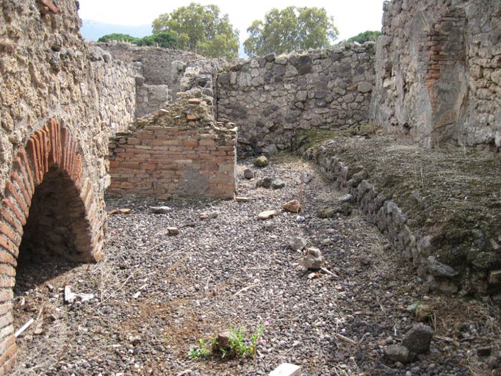I.3.16 Pompeii. September 2010. Looking south from entrance doorway. Photo courtesy of Drew Baker.