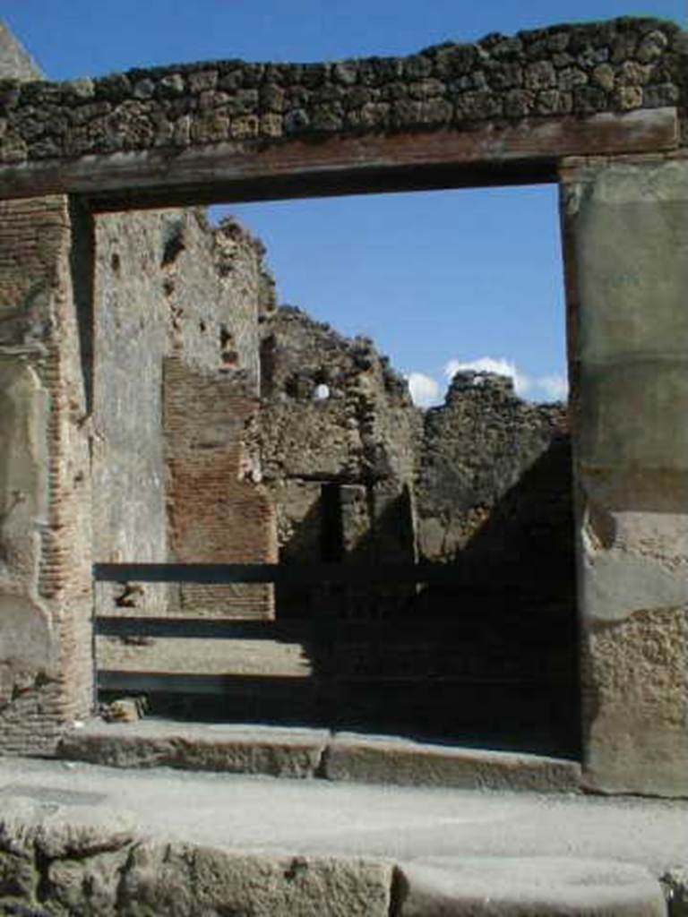 I.6.1 Pompeii. May 2005. Entrance.