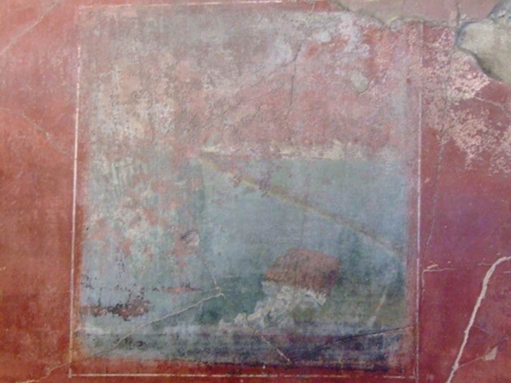 I.6.4 Pompeii.  March 2009. Room 2, West wall. Central wall painting