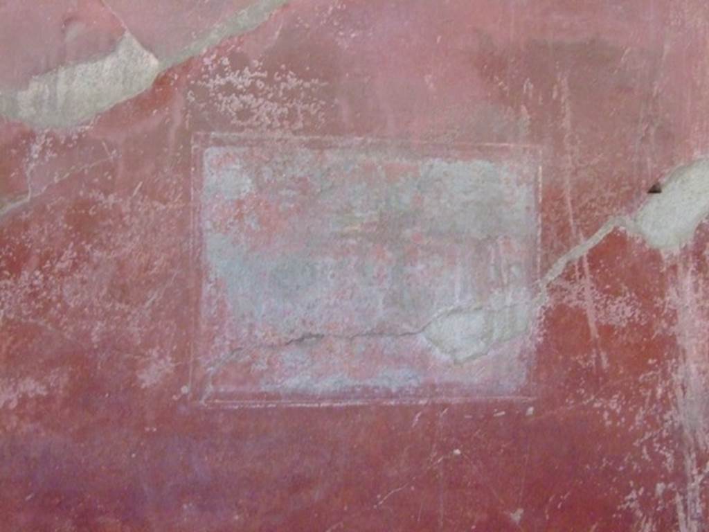 I.6.4 Pompeii.  March 2009. Room 2, West wall,  Faded painting at north end. 