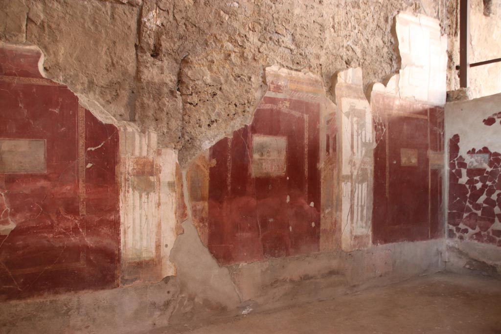 I.6.4 Pompeii. October 2022. Room 2, north wall. Photo courtesy of Klaus Heese. 