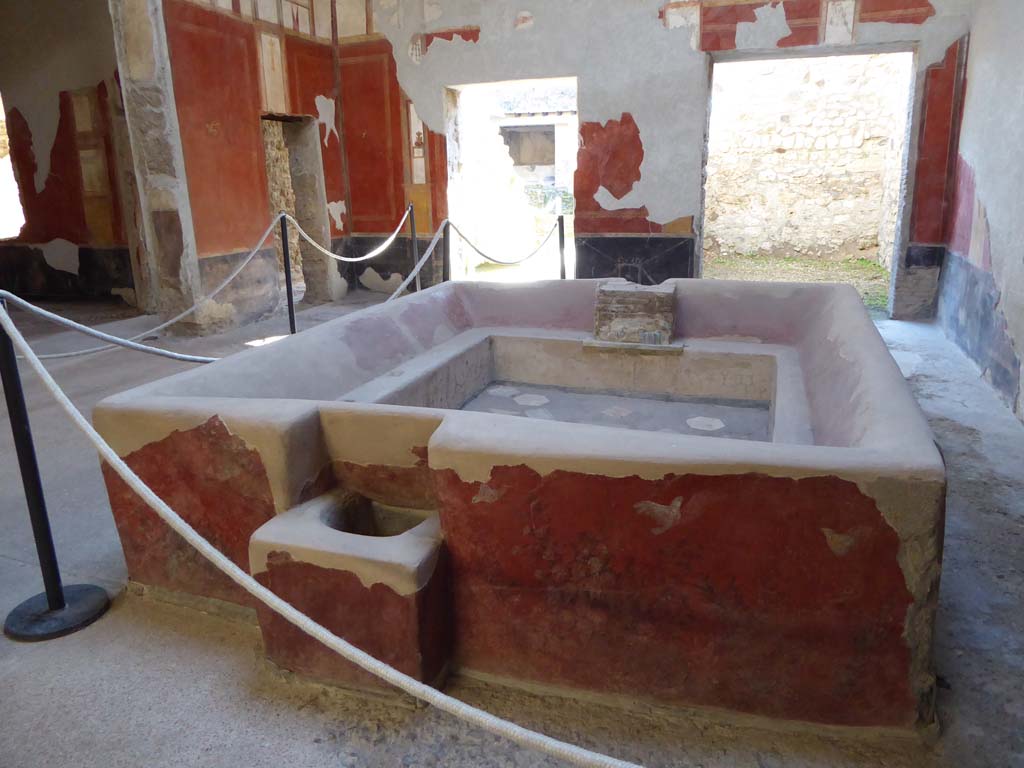 I.6.7 Pompeii. September 2015. Looking south across atrium.
Foto Annette Haug, ERC Grant 681269 DÉCOR.
