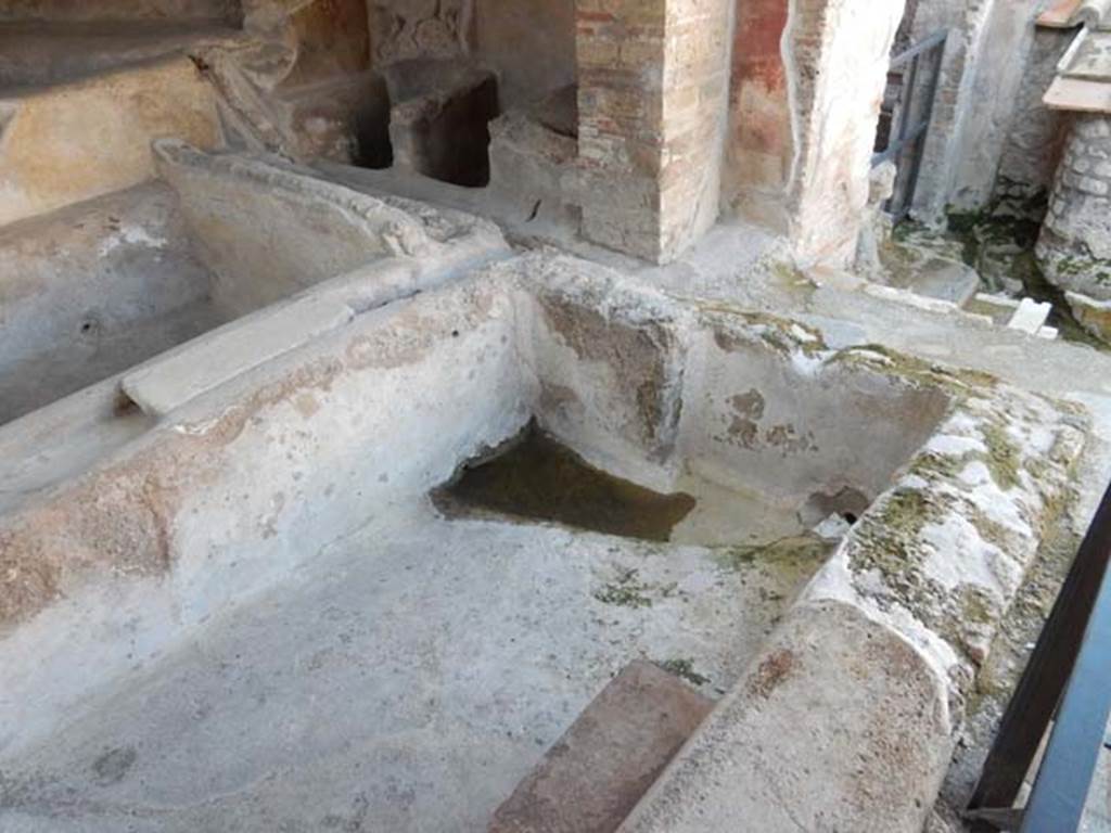 I.6.7 Pompeii. May 2016. Looking south-west across front vat. Photo courtesy of Buzz Ferebee.

