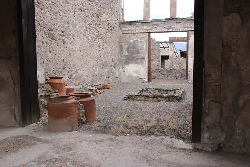 I.6.9 Pompeii. October 2020. Looking south-east across atrium from shop-room. Photo courtesy of Klaus Heese.