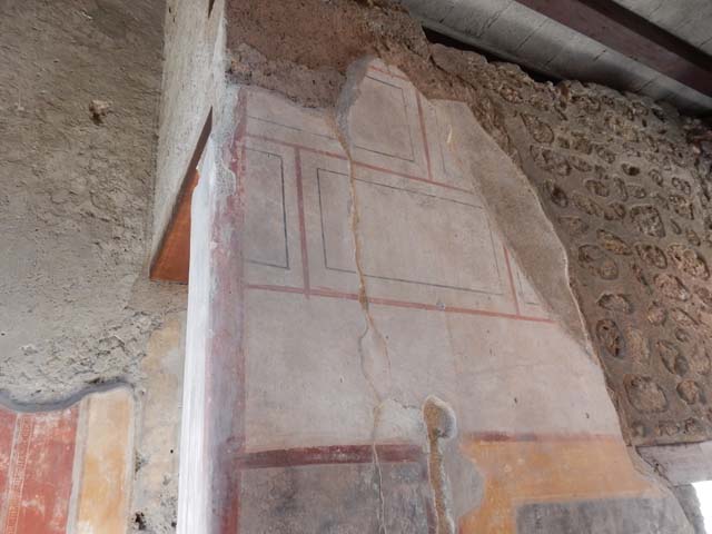 I.7.3 Pompeii. December 2005. Painting on west wall of entrance corridor.