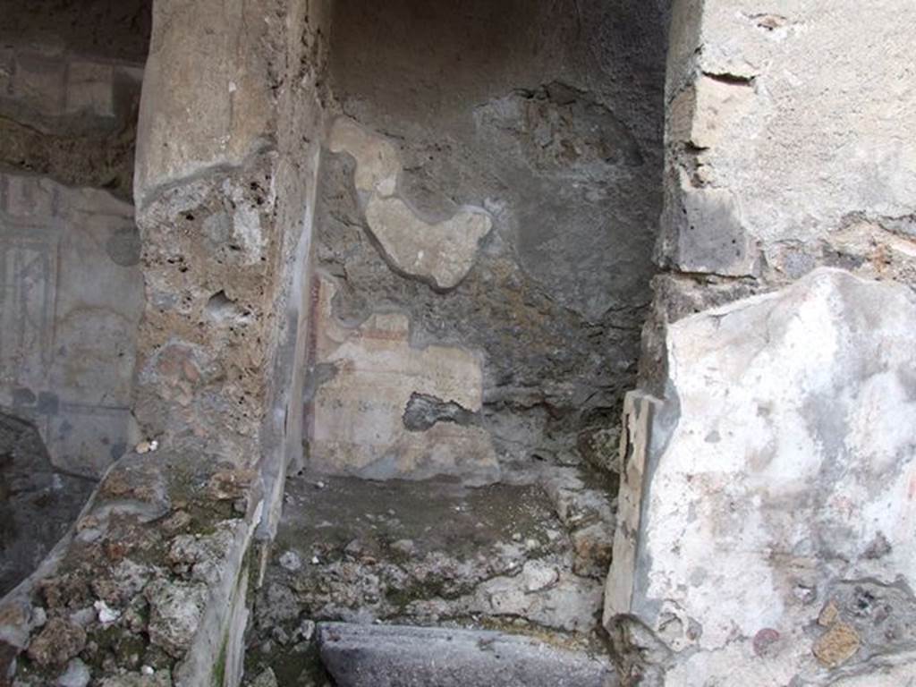I.7.11 Casa dell’ Efebo or Domus P. Cornelius Tages.   Entrance to stairs on the north wall of I.7.10.