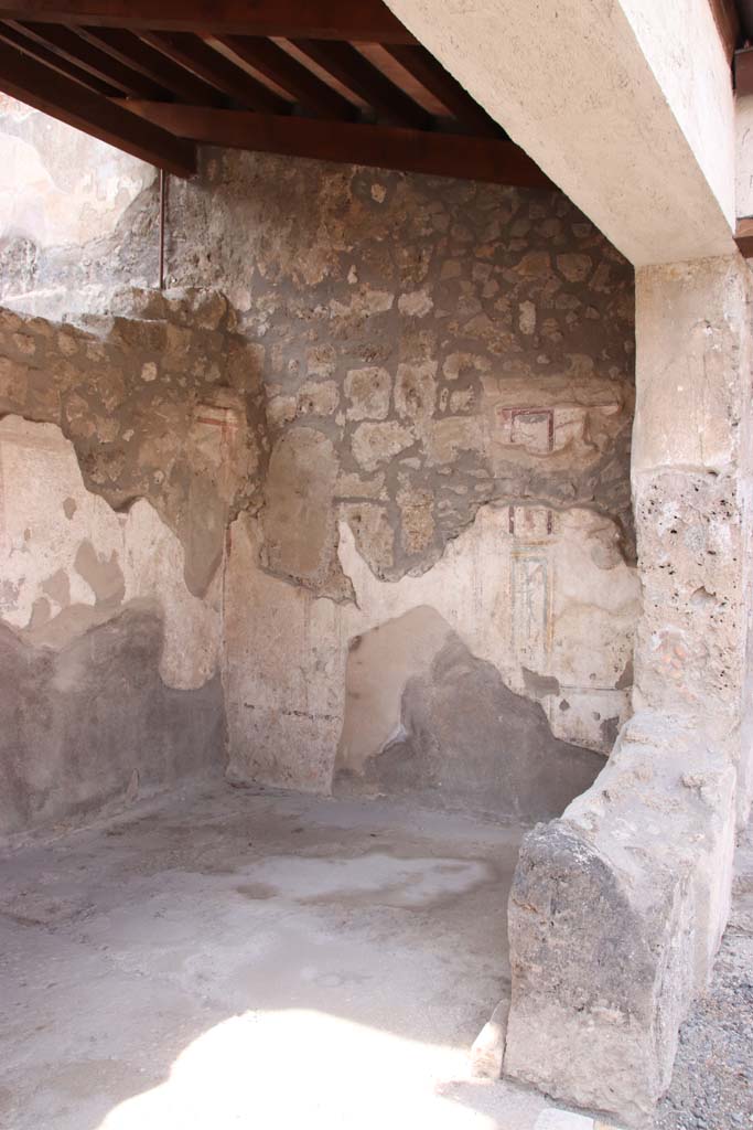 I.7.11 Pompeii. September 2021. North wall of tablinum. Photo courtesy of Klaus Heese.