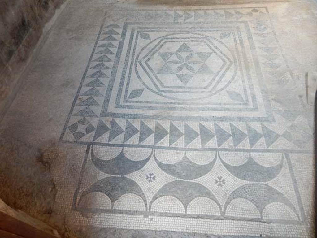 I.9.5 Pompeii. May 2017. Room 5, mosaic floor. Photo courtesy of Buzz Ferebee.

