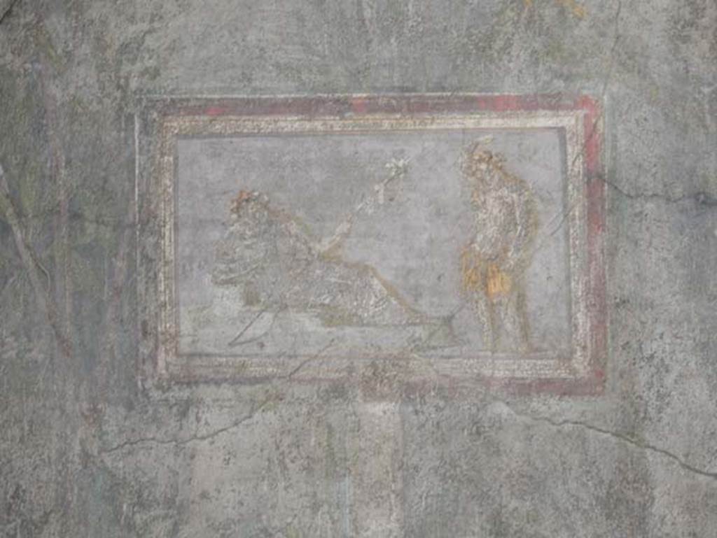 I.9.5 Pompeii. May 2016. Room 5, painted panel from east wall. Photo courtesy of Buzz Ferebee.