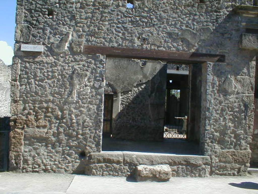 I.9.6 Pompeii. May 2005. Entrance.
