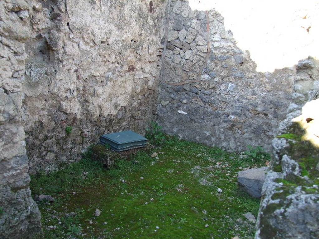 I.9.9 Pompeii. December 2006. Second room on north side of corridor, possibly a triclinium?.