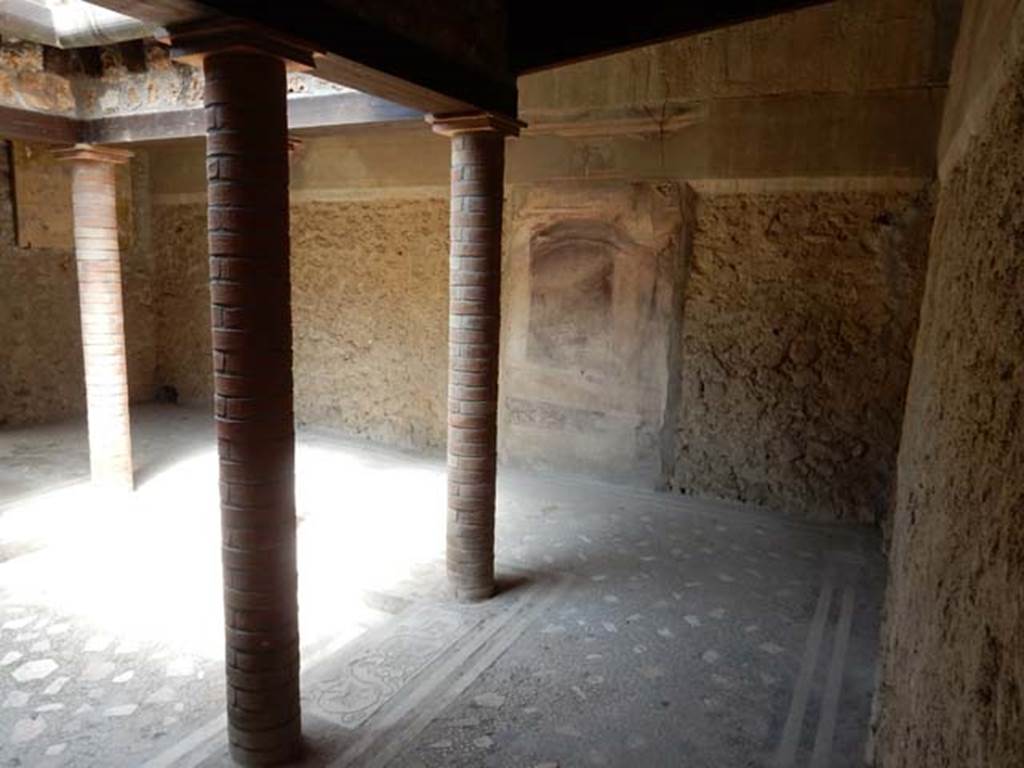 I.10.4 Pompeii. May 2015. Room 46, atrium. Photo courtesy of Buzz Ferebee.