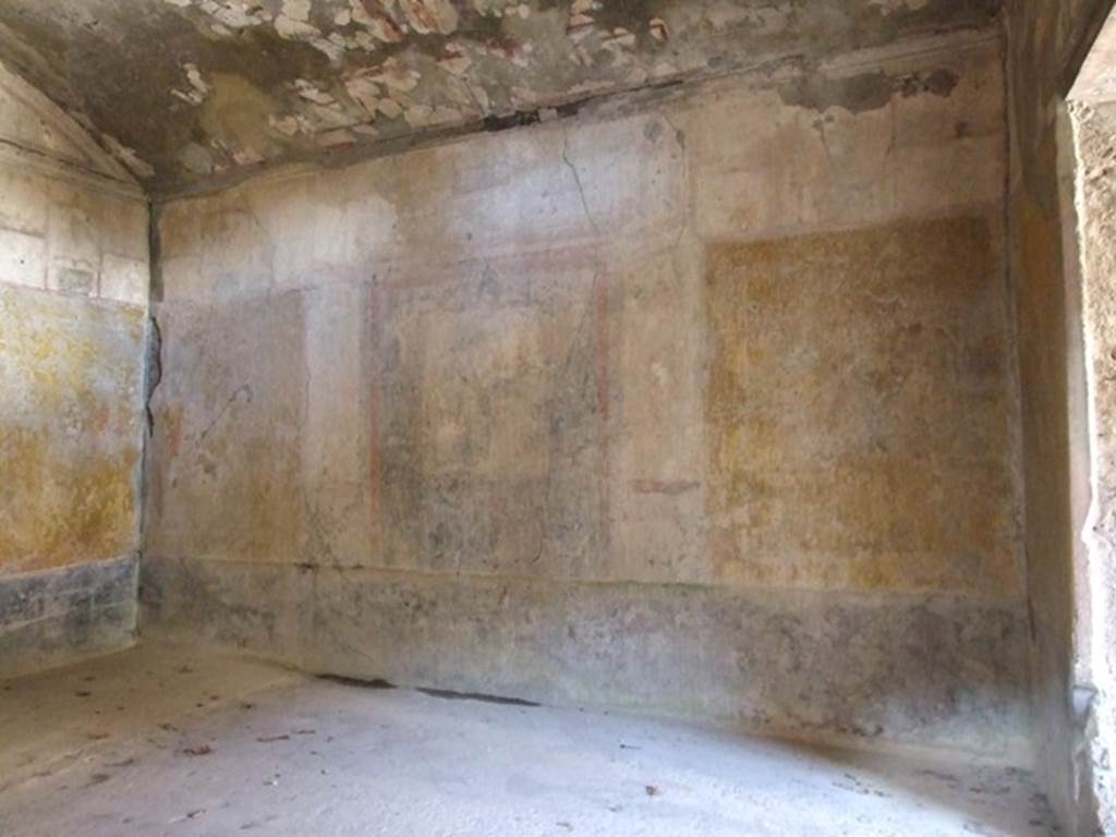I.10.11 Pompeii.  March 2009.  Room 8.  Triclinium.  North wall.